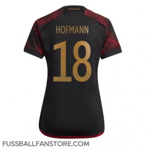 Deutschland Jonas Hofmann #18 Replik Auswärtstrikot Damen WM 2022 Kurzarm